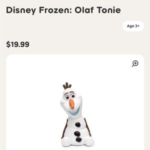 Disney Frozen Olaf Tonie